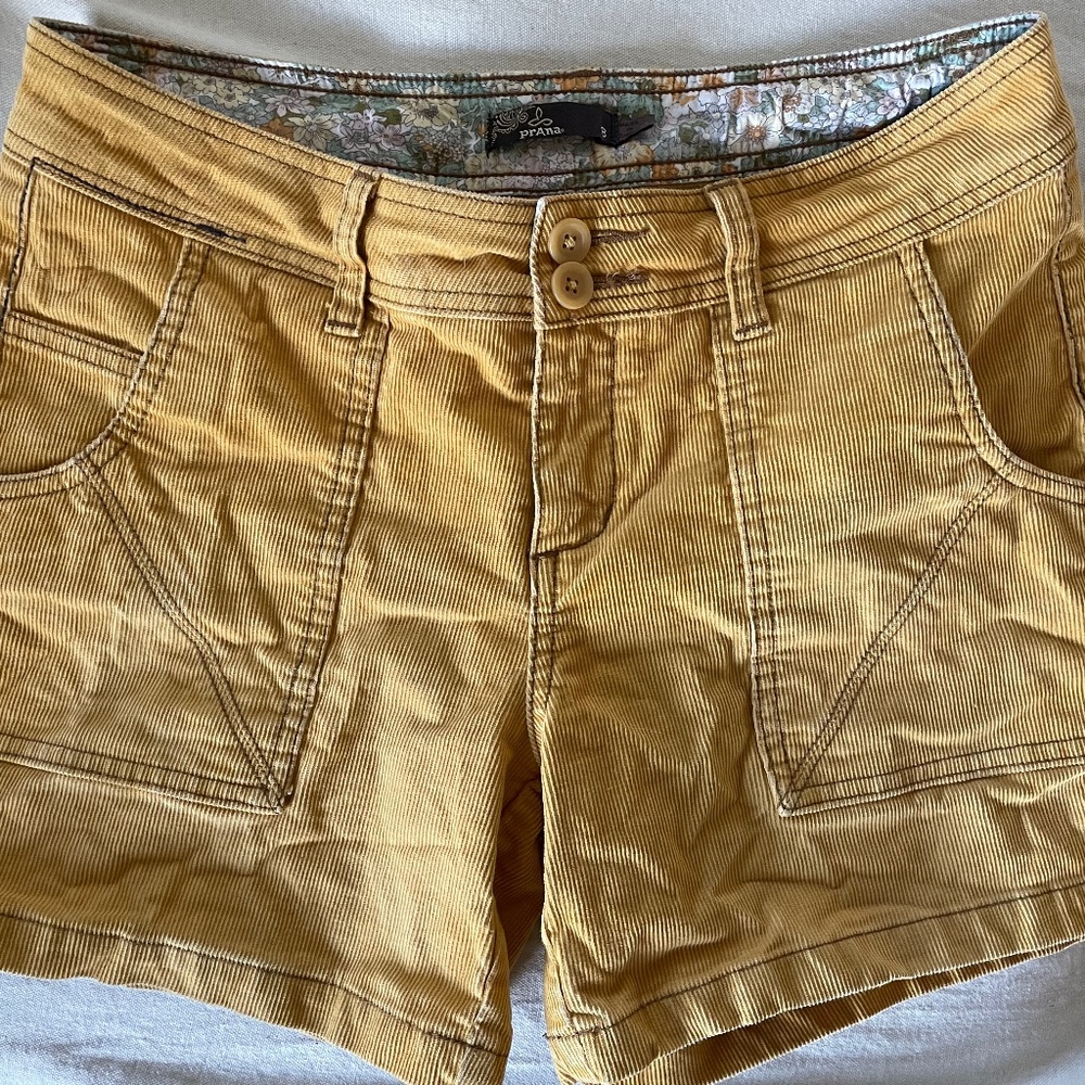 Prana Corduroy shorts